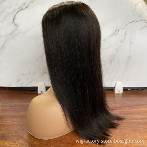 Full Lace Front Raw Hair Wigs 13*6*1 ,T Part Bone Straight Wig,Pre Plucked For Women Remy Hair Vietnamese Hair Wig